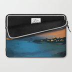 Laguna Beach At Night Laptop Sleeve Gallery Image 2