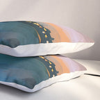 Laguna Beach At Night Pillow Sham Gallery Image 3