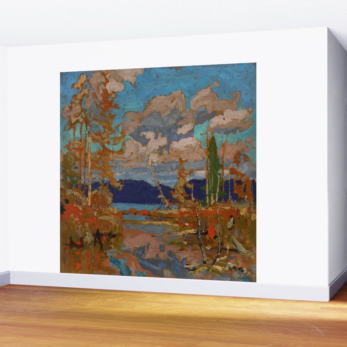 Tom Thomson The Lake, Bright Day 1916 Canadian Landscape Artist Wall Mural Gallery Image 2