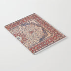 Esfahan Central Persian Antique Rug Print Notebook Gallery Image 2