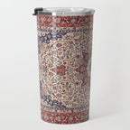 Esfahan Central Persian Antique Rug Print Travel Mug Gallery Image 3