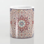 Esfahan Central Persian Antique Rug Print Coffee Mug Gallery Image 4