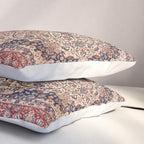 Esfahan Central Persian Antique Rug Print Pillow Sham Gallery Image 3