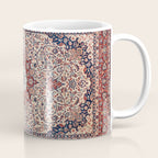Esfahan Central Persian Antique Rug Print Coffee Mug Gallery Image 1