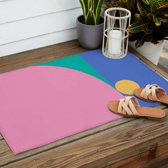 Simplistic Landscape XIX Outdoor Rug Gallery Image 2