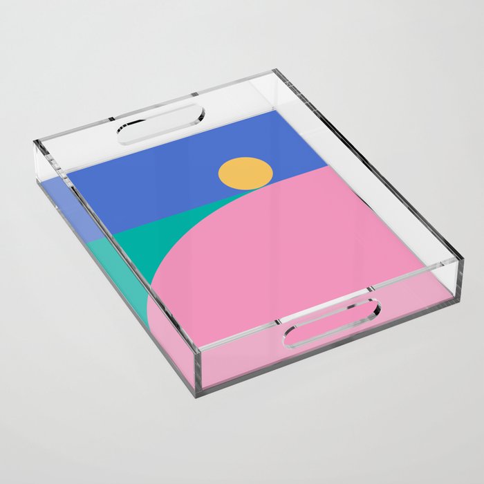 Simplistic Landscape XIX Acrylic Tray Gallery Image 1