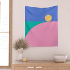 Simplistic Landscape XIX Wall Tapestry Gallery Image 2