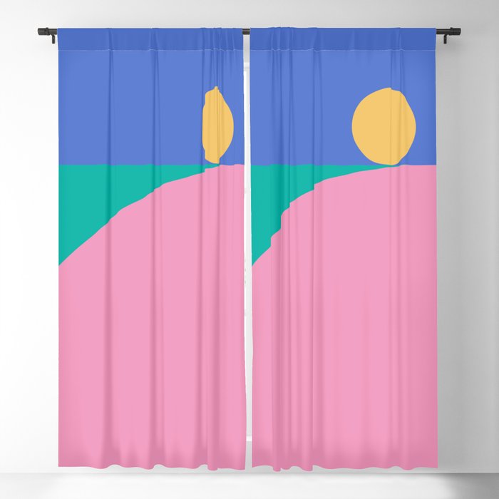Simplistic Landscape XIX Window Curtain Gallery Image 5