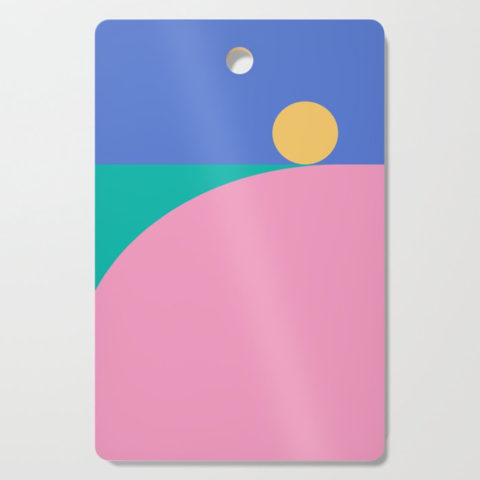 Simplistic Landscape XIX Cutting Board Gallery Image 1