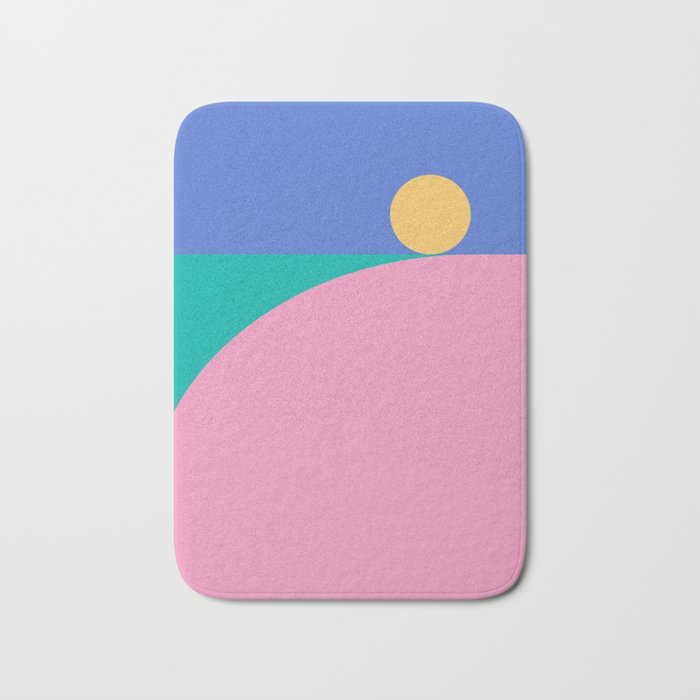 Simplistic Landscape XIX Bath Mat Gallery Image 1