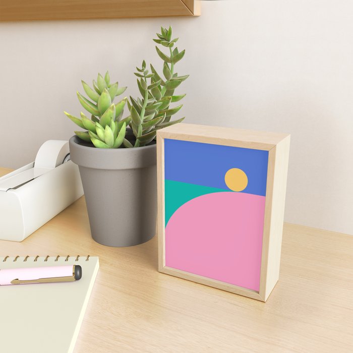 Simplistic Landscape XIX Mini Art Print Gallery Image 2
