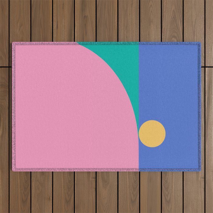 Simplistic Landscape XIX Outdoor Rug Gallery Image 1