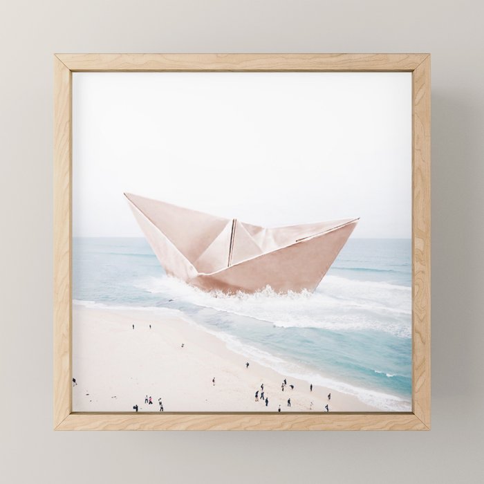 Let's sail away Mini Art Print Gallery Image 1