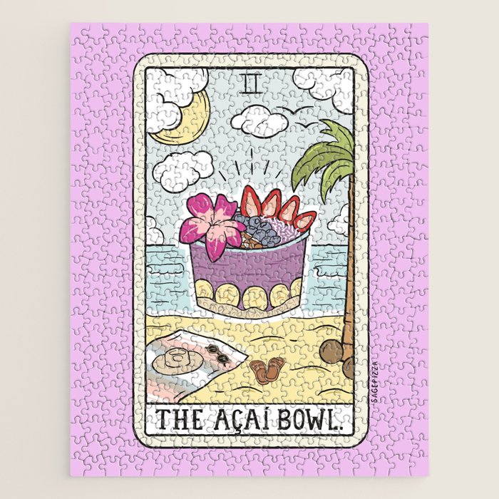 ACAI BOWL READING Jigsaw Puzzle Gallery Image 1