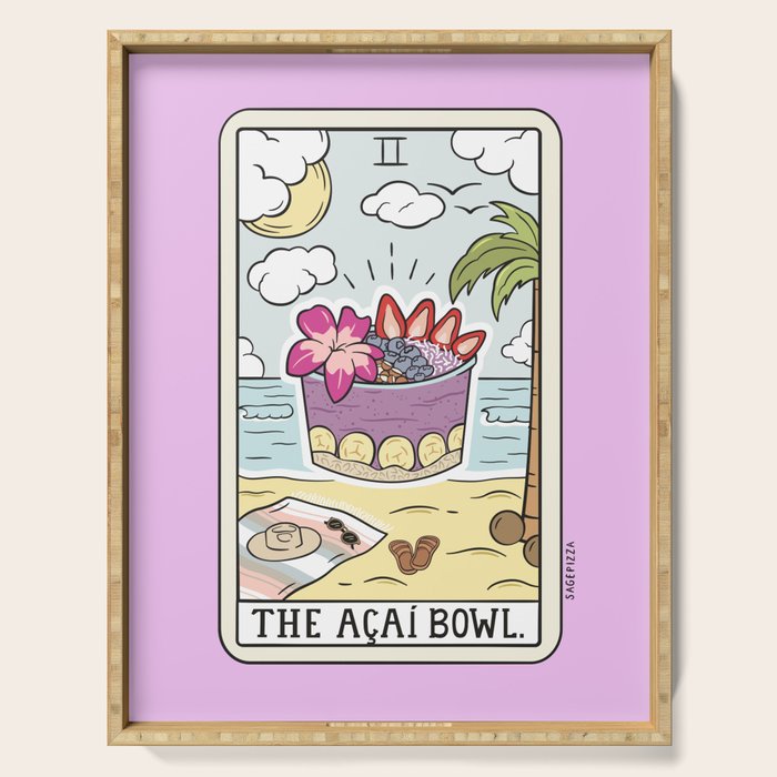 ACAI BOWL READING Serving Tray Gallery Image 1