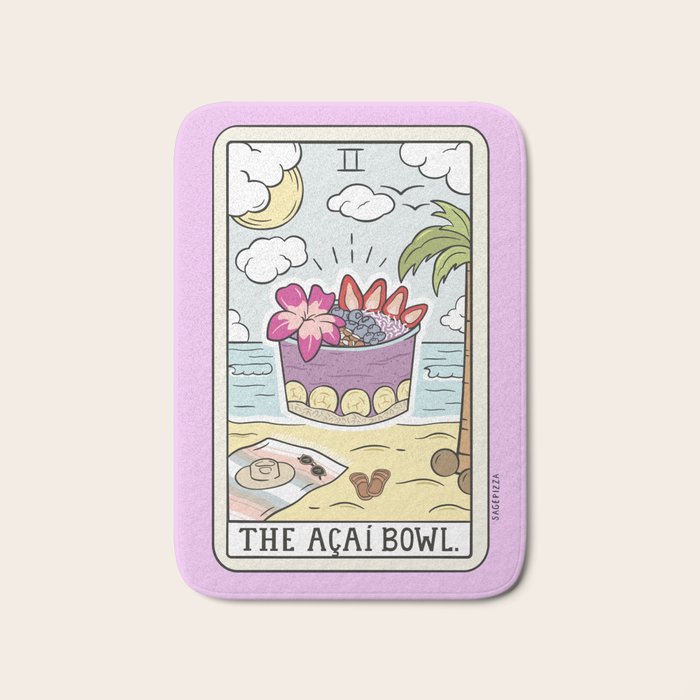ACAI BOWL READING Bath Mat Gallery Image 1