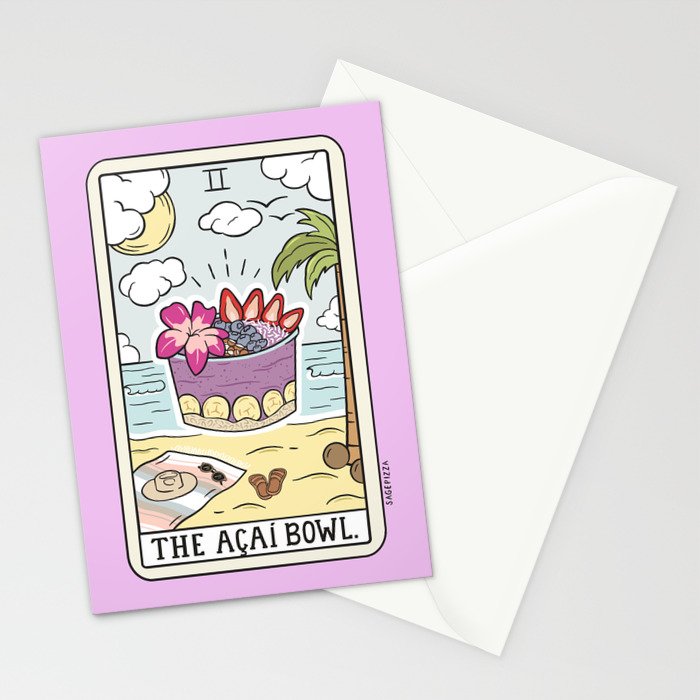 ACAI BOWL READING Stationery Card Gallery Image 2
