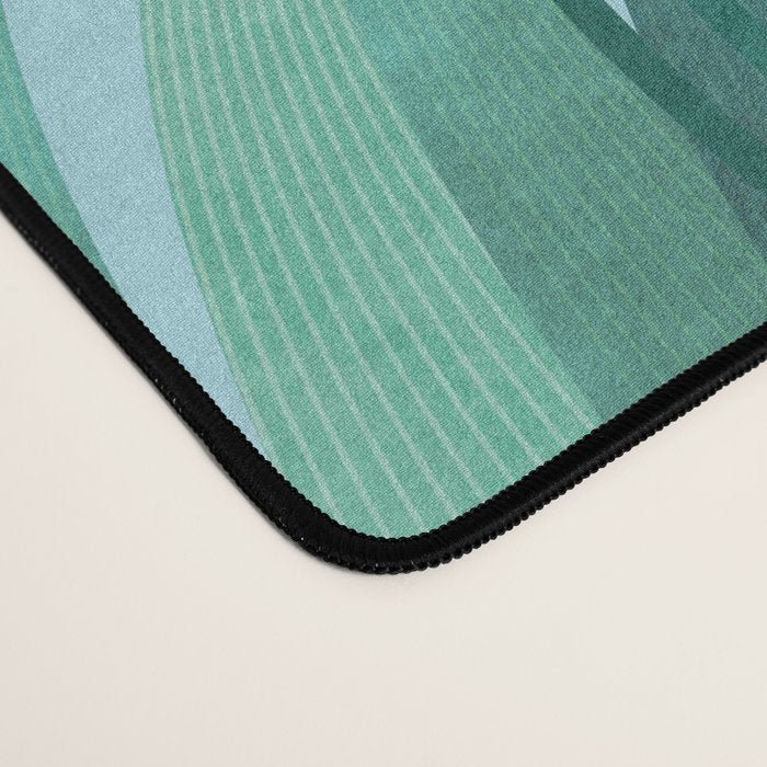 Rabbit Resting, Sky Blue Version Desk Mat Gallery Image 4