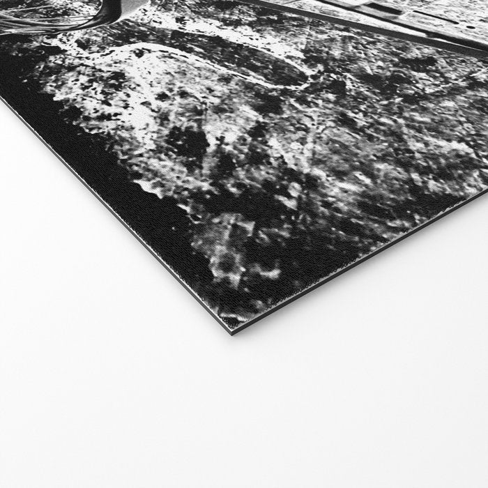 Black And White Basketball Art Welcome Mat Gallery Image 2