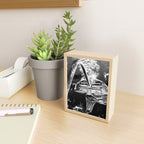 Black And White Basketball Art Mini Art Print Gallery Image 2