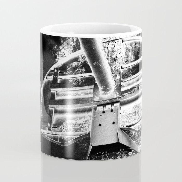 Black And White Basketball Art Coffee Mug Gallery Image 4