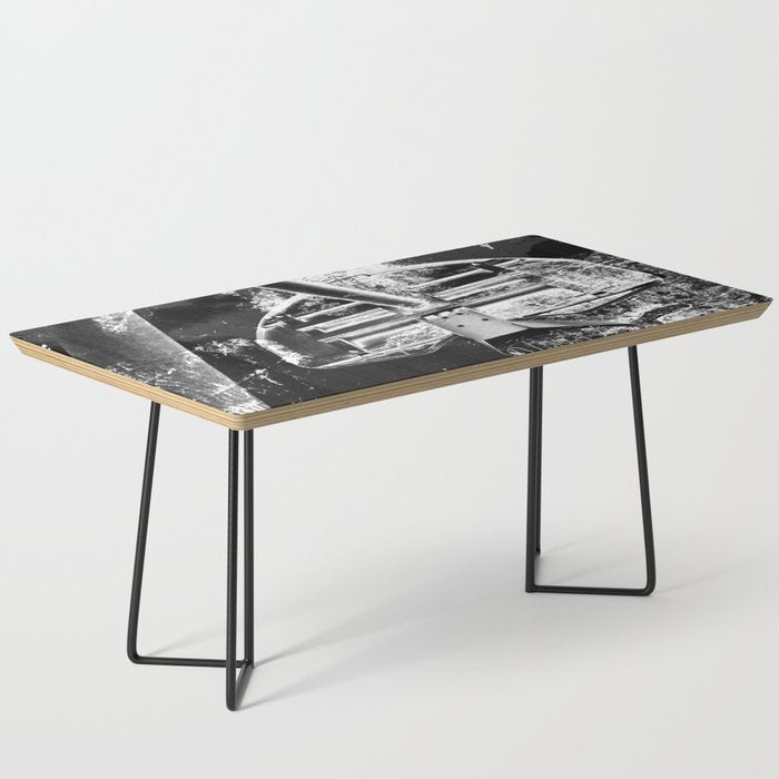 Black And White Basketball Art Coffee Table Gallery Image 1