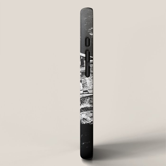 Black And White Basketball Art iPhone Case Gallery Image 2