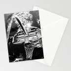 Black And White Basketball Art Stationery Card Gallery Image 2