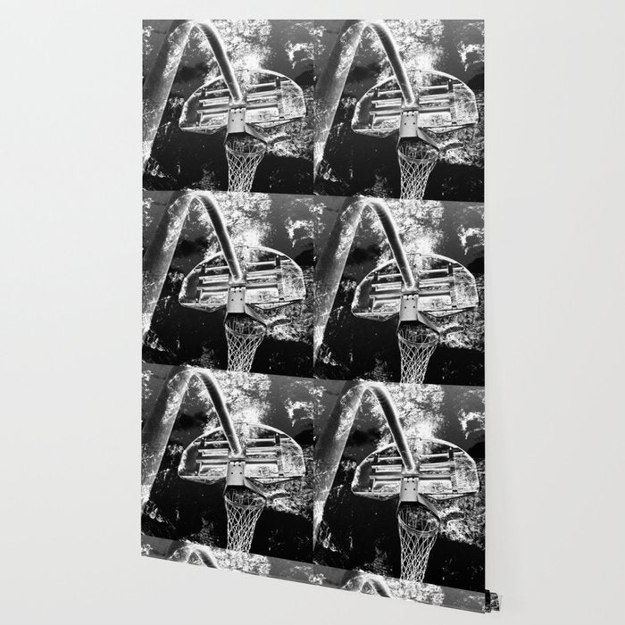 Black And White Basketball Art Wallpaper Gallery Image 2