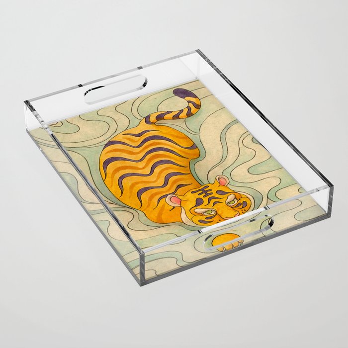 Year of the Water Tiger Acrylic Tray Gallery Image 1