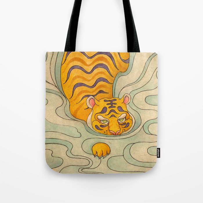 Year of the Water Tiger Tote Bag Gallery Image 1