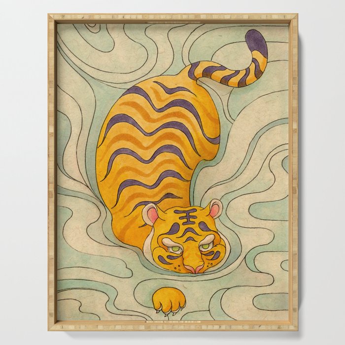 Year of the Water Tiger Serving Tray Gallery Image 1