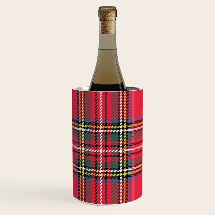 Red Tartan Wine Chiller Gallery Image 3