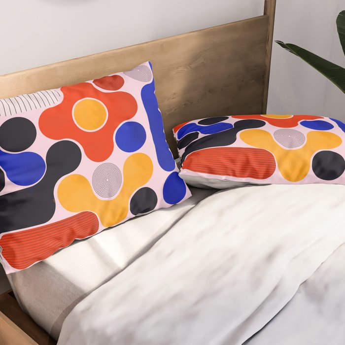 Mid-century no5 Pillow Sham Gallery Image 2