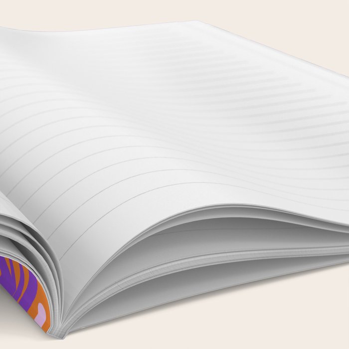 Christmas pattern in purple Notebook Gallery Image 2