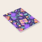 Christmas pattern in purple Notebook Gallery Image 3