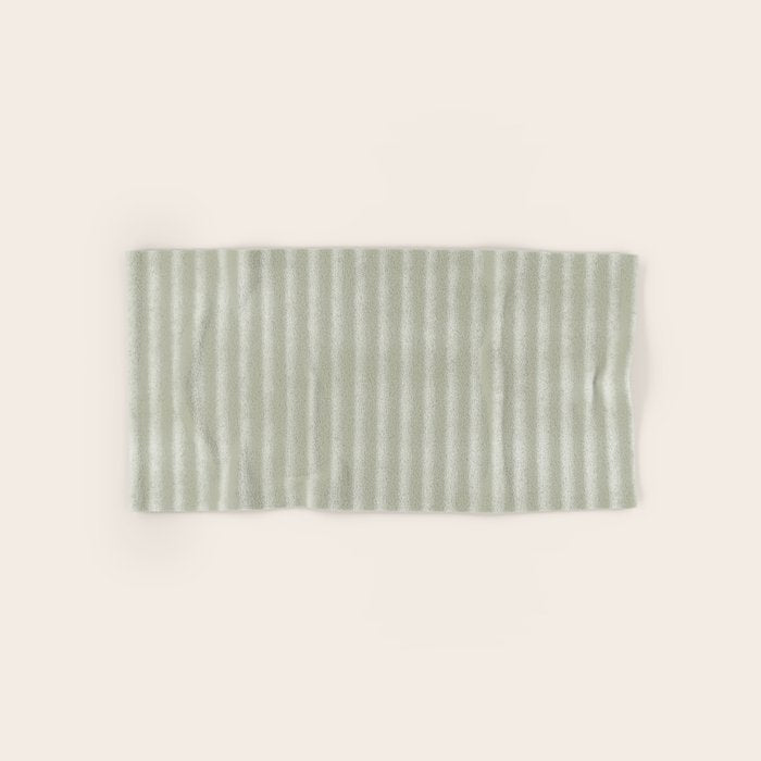 Ribbed (Sage) Bath Towel Gallery Image 1