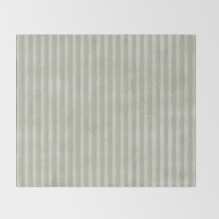 Ribbed (Sage) Throw Blanket Gallery Image 2