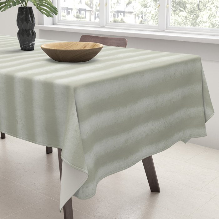Ribbed (Sage) Tablecloth Gallery Image 3