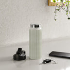 Ribbed (Sage) Water Bottle Gallery Image 4
