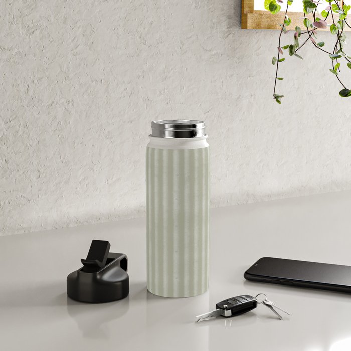 Ribbed (Sage) Water Bottle Gallery Image 4