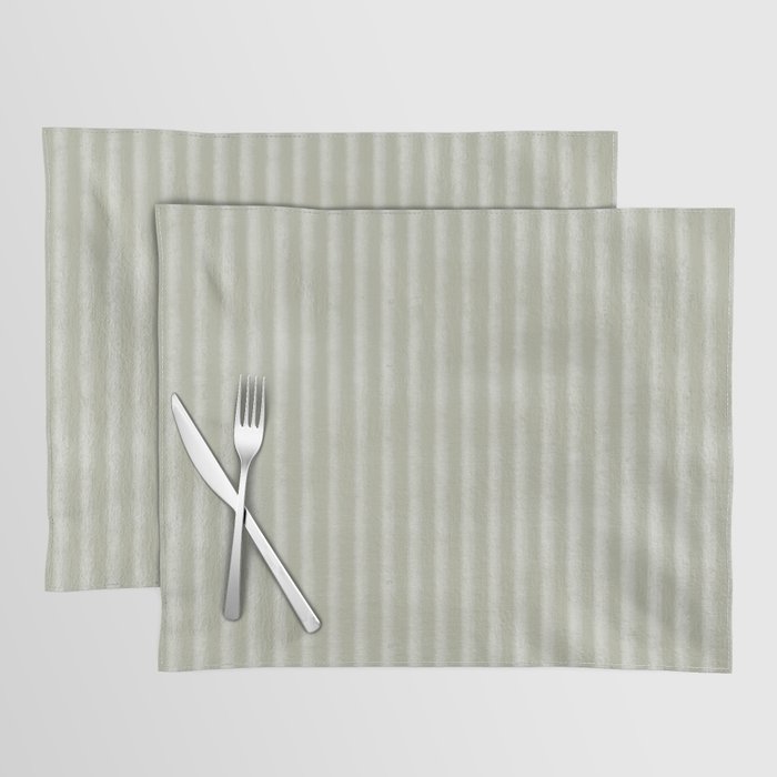 Ribbed (Sage) Placemat Gallery Image 1