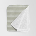 Ribbed (Sage) Throw Blanket Gallery Image 3
