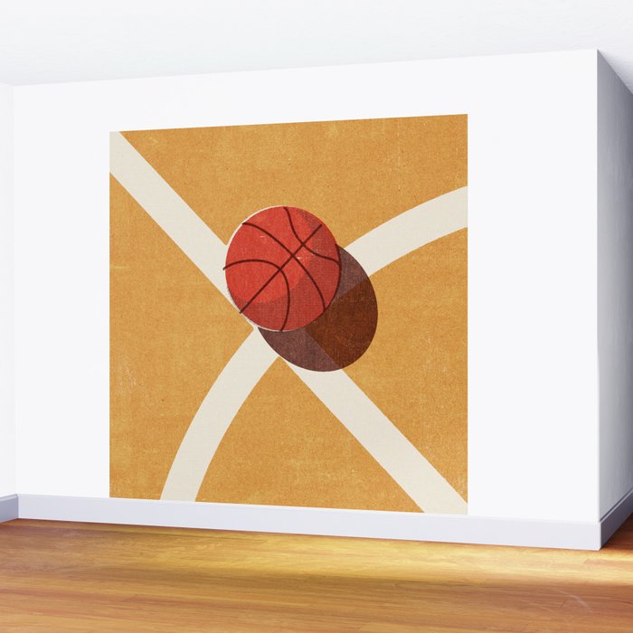 BALLS / Basketball (Indoor) Wall Mural Gallery Image 2