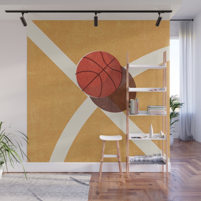 BALLS / Basketball (Indoor) Wall Mural Gallery Image 1