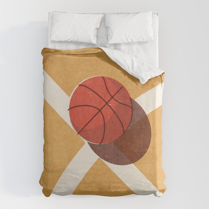 BALLS / Basketball (Indoor) Duvet Cover Gallery Image 6