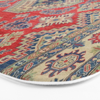 Precious Labryrinth Kazak Persian Handmade Rugs  Bath Mat Gallery Image 3