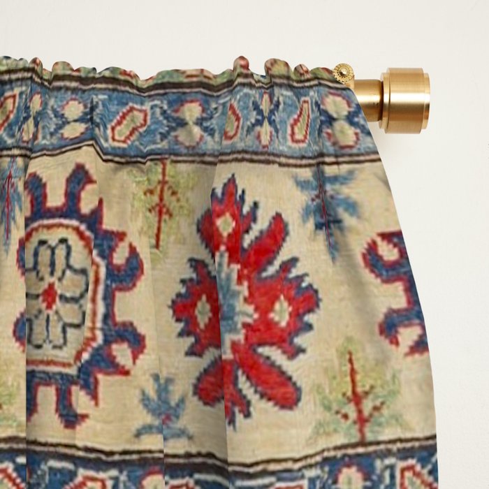 Precious Labryrinth Kazak Persian Handmade Rugs  Window Curtain Gallery Image 2