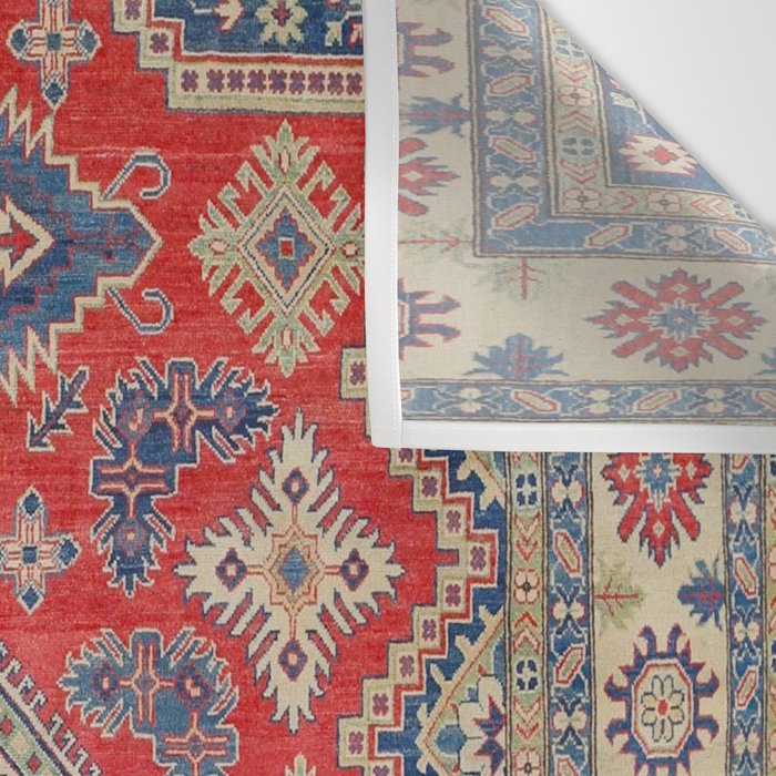 Precious Labryrinth Kazak Persian Handmade Rugs  Wall Tapestry Gallery Image 3