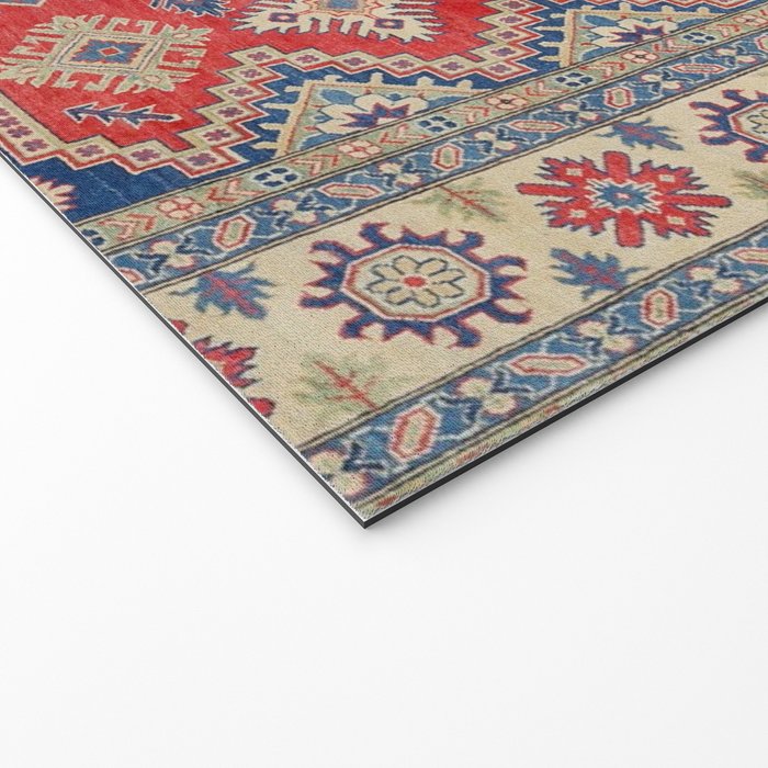 Precious Labryrinth Kazak Persian Handmade Rugs  Welcome Mat Gallery Image 2